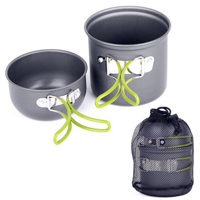 Proluc Outdoor Camping Pannenset Met Bestek